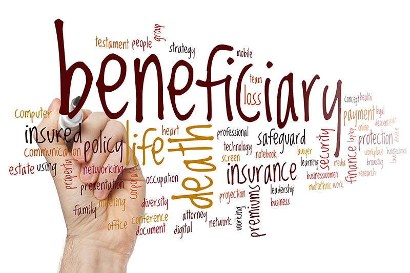 beneficiary word cloud